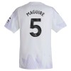 Camisola Manchester United Maguire 5 Homen Equipamento 2ª 2025-26